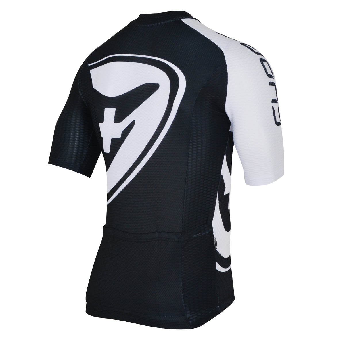 Men's Silver Race Jersey - Swiss Classic Black