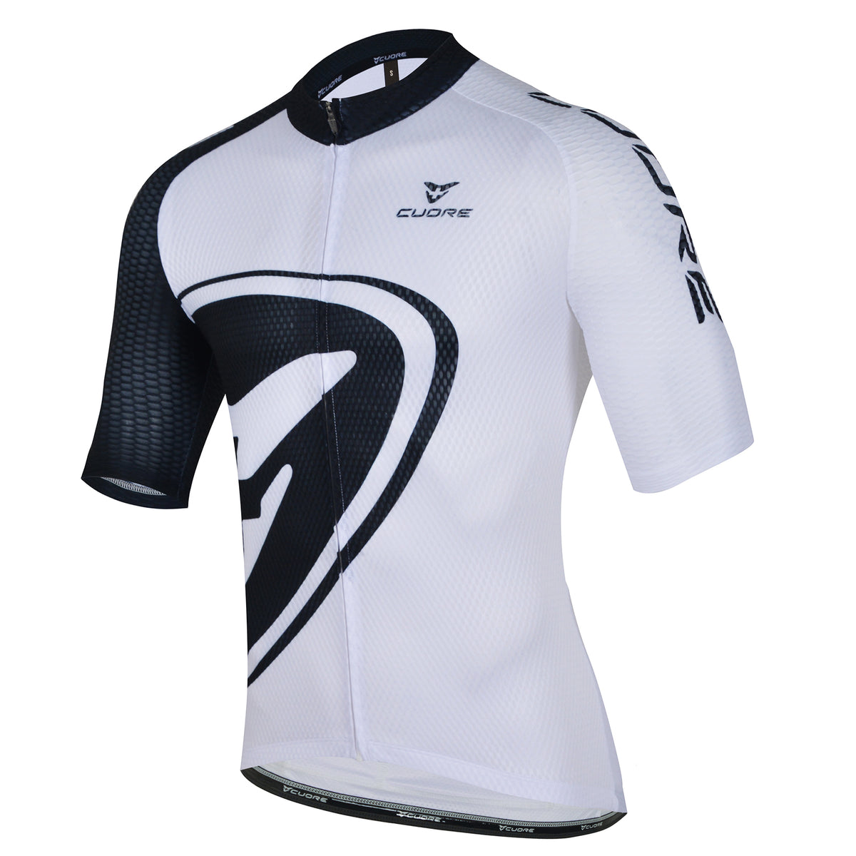 Men's Silver Race Jersey - Swiss Classic White